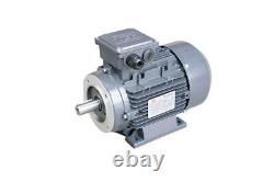 0.12kW 4 Pole 3PH Electric Motor IE2, B34 Foot & Face Mounted Frame Size 63