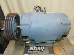 30 HP Industrial Electric Motor 1750 RPM 208v 3 Ph 1-5/8 Shaft