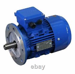 3 Phase Aluminium Electric Motor 0.75kW 1.0Hp 2875rpm 80 Frame 2 Pole IE2 B5