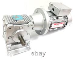 3-Phase Electric Motor Gearbox 0.37kW Gear Reducer 69RPM DGA175-12A Opperman