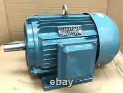 4kW (5.5HP) Electric Motor 3-Phase 415v Cast Iron 1410RPM 4-Pole B3 Foot 112M