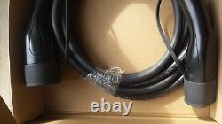 5m EV Cable Plug Electric Car 32A 3P Three Phase 22kW Type 2 Vehicle Hybrid UK