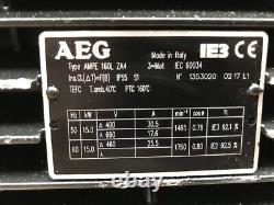 AEG IE3 Electric Motor AMPE 160L ZA4 15kW 1760Rpm 3 Phase 1353020 IEC 60034