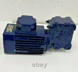 A. Gronau DMK 6540 3-Phase Electric Motor Gearbox 0.025kW Gear Reducer 16RPM