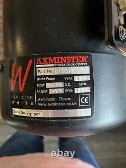 Axminster White Electric Motor 3 Phase, 2.25hp, 1425rpm