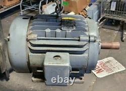 Baldor 20 HP Electric Motor 230/460 Vac 3 Phase 256t Frame 1760 RPM M2334t