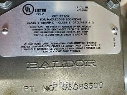 Baldor 5 HP Ac Electric Motor 184tyz 230/460 Vac 3450 RPM 1-3/8 X 18 New