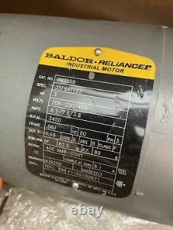 Baldor JM3559 Electric Motor 3 HP 230/460v 3450 RPM 3 PH
