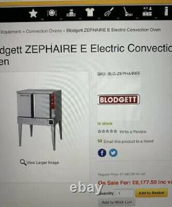 Blodgett Zephaire Electric Three Phase Commercial Cooker Heavy duty cooker