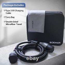 Bokman EV Type 2 Charging Cable 22kW 32A 5M Three Phase Electric Car Vehicle