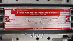 Brook Electric Motor 3 Phase Sedgwick MB Gearbox