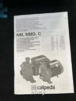 CALPEDA NM 1 AE 60 Cast Iron Centrifugal Pump Three Phase