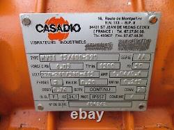 CASADIO 3 Phase Three Phase Electric Vibrating Motor, Vibration Motor. USED