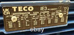 COSMETIC TECO 3kW (4HP) AC Electric Motor 2915RPM 2-Pole B3 Foot 100L IE3