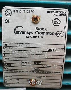 Choice of 15 / 11 / 5.5Kilo Watt x 3ph Crompton Electric Motors 1470/1450 RPM