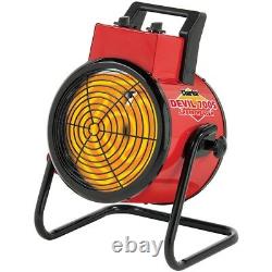 Clarke Devil 7005 5kW Industrial Electric Fan Heater 6935452 THREE PHASE