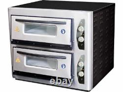 Commercial Electric Double Deck Pizza Oven Three or Single Phase Brand New