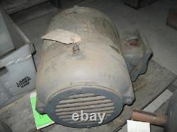 Continental Electric Motor Type NP225 1730 RPM 3 HP 220/440 V