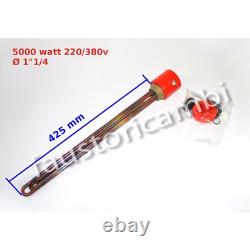 Copper Electric Resistance 5000w 220/380v 11/4 Three-phase Single-phase Tank Wa