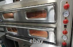 Double deck three phase electric oven