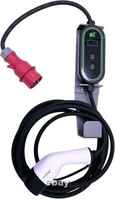 EVPLUG Three-phase Electric Car Charger 11kW 16A 5 Metres, EV Charger Type 2