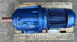 Eberhard Bauer 3-Phase Electric Motor Gearbox Gear Hollow Reducer 60RPM 784Nm