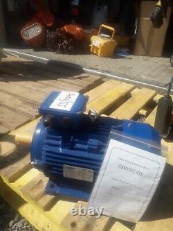Electric Motor 3 Phase 3kW 4HP 2 Pole 2880 RPM 100L Frame