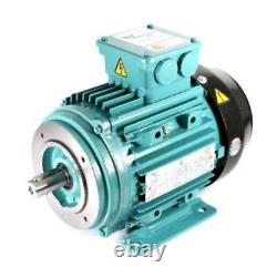 Electric Motor Aluminium 3 Phase 1.1kW 1.5HP 4 Pole 1400 RPM 90S Frame B34 IE2