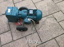 Electric Motor and Gearbox, used, 3 Phase, Weg Electric Motor & Fenner Gearbox