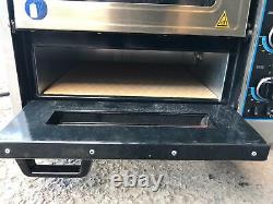 Electric Pizza Oven 2 Chambers 400x400mm Capacity 1+1 Pizzas at 16 Three Phase