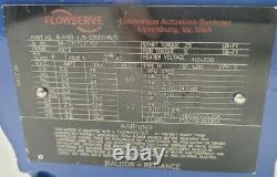 Flowserve 1.6 HP Limitorque Ac Electric Motor 230-480 Vac 48yz Frame 1700 RPM
