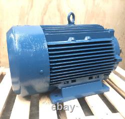 GEC 22kW 3-Phase AC Electric Motor 1460RPM 4-Pole B3 Foot D180L Cast Iron 415v