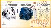 Get Free Energy With Ac Motor And Car Alternator