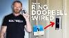 How To Install A Ring Video Doorbell Wired From An Electrician