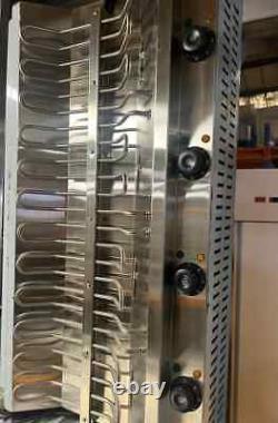 KRD Professional Kebab grill Electric Movable body 4 elements 10.4kW Three phase