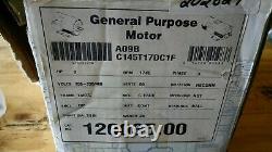 Leeson C145T17DC1F Electric Motor 2 HP 1,740 RPM 145TC 230/460 3 Phase 120035.00