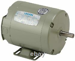 Leeson Electric Motor 120379.00 C145T34NB2E 3 HP 3450 Rpm 3PH 208-230/460 Volt