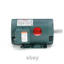 Leeson Electric Motor 121516.00 3 HP 3490 Rpm 3PH 230/460 Volt 145T Frame