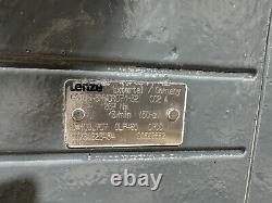 Lenze 3-Phase Electric Motor VERY SLOW 13RPM Gearbox Gear Reducer 267Nm 0.37kW