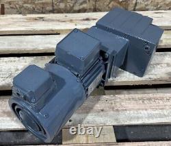 Lenze 3-Phase Electric Motor VERY SLOW 13RPM Gearbox Gear Reducer 267Nm 0.37kW