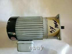 Liming SV-A10  .2 KW {1/4 HP} 1 PH 33 RPM TEFC Gear Reducer Electric Feed Motor 