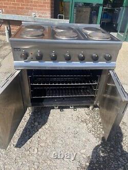 Lincat Silverlink Electric 6 Burner Cooker And Oven Range Three Phase