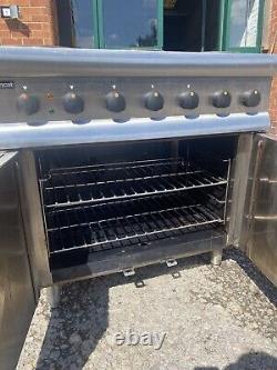 Lincat Silverlink Electric 6 Burner Cooker And Oven Range Three Phase