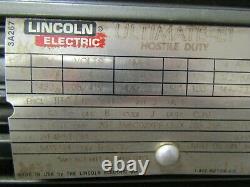 Lincoln Electric 5 HP Ultimate E Motor 230-460 Vac 184tc Frame 1755 RPM 3ø