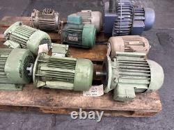 Lot (9x) Three-Phase Electric Motor