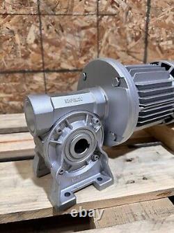 MGM 0.25kW 3-PH AC Electric Motor Bonfiglioli Gearbox 30RPM Gear Reducer MVF 49A