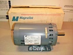 Magnetek 818290901 Electric 3-HP Motor 380/190 VAC 1725-RPM 3PH 60HZ Rot=RCC