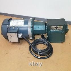 Marathon Electric 56T17F2036B P 1/2 HP Motor With GROVE 251 GEARBOX