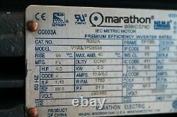 Marathon Electric Metric Motor R352A 100LTFC6536 4HP 1800RPM 230/460V 3PH