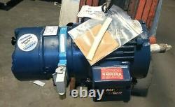 NEW MAGNETEK 2 HP AC ELECTRIC MOTOR With CLUTCH & BRAKE 460 VAC 3 PHASE 213T FRAME